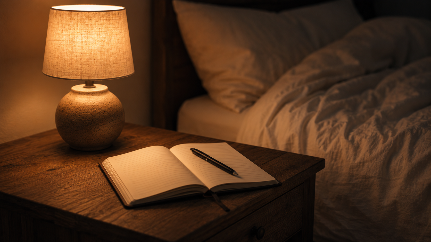 A short evening journaling ritual