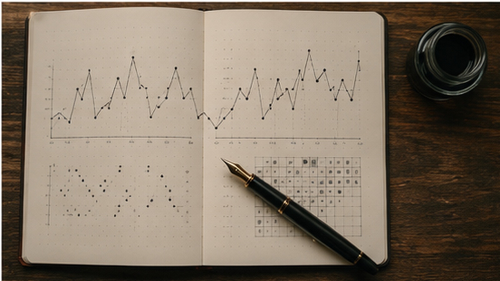 Patterns emerge from 90 days of mood data