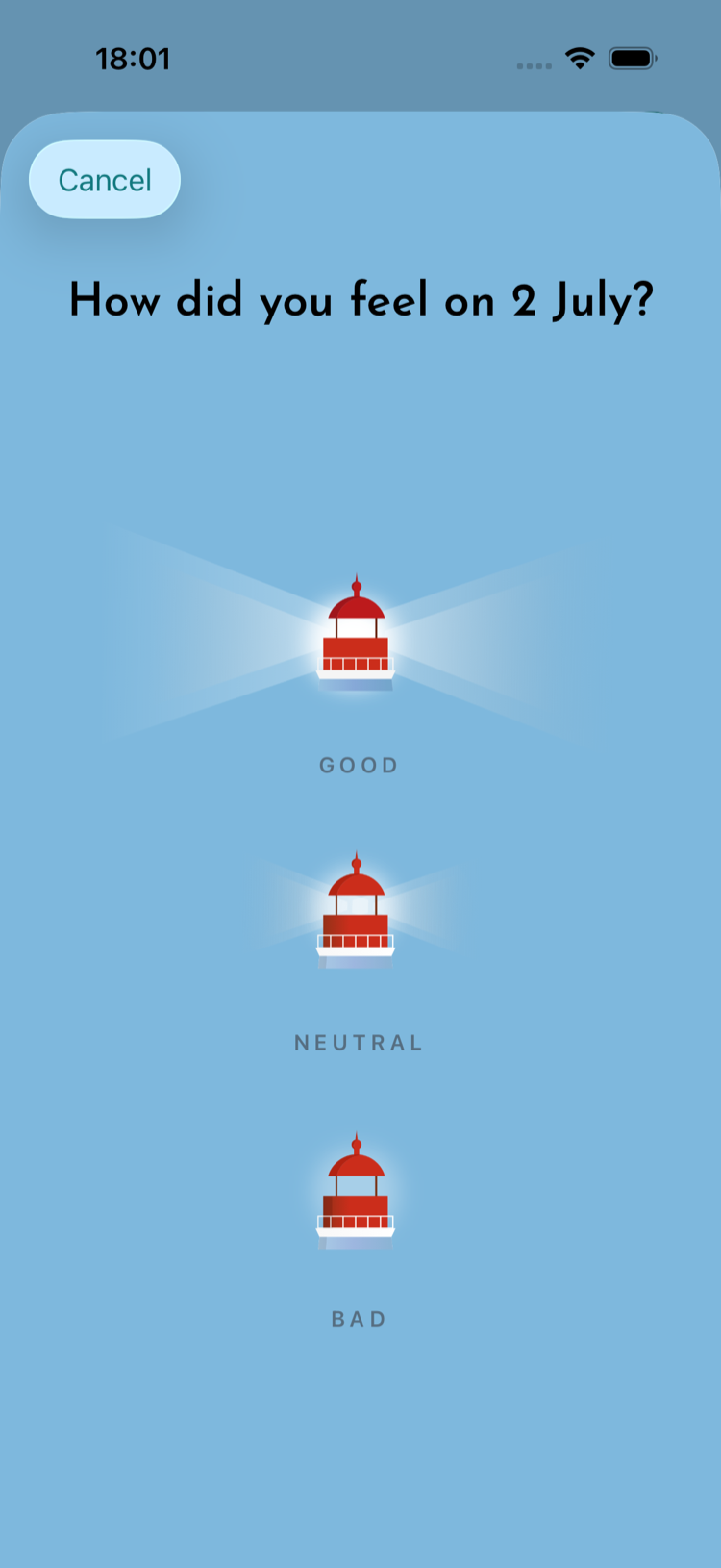 Choosing tonight's light — good, neutral or bad